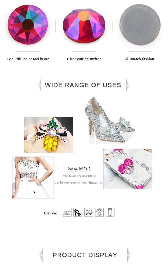 16 cuts hot fix rhinestone