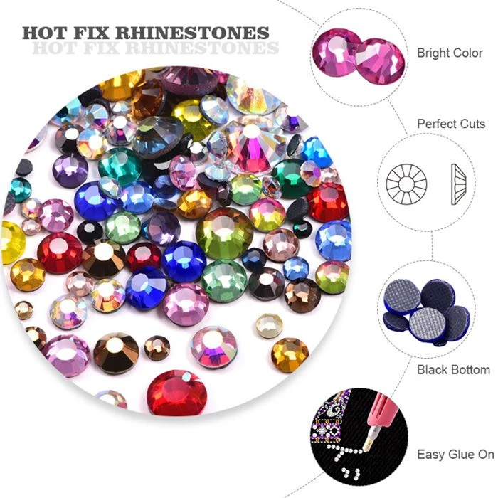 iron on rhinestone