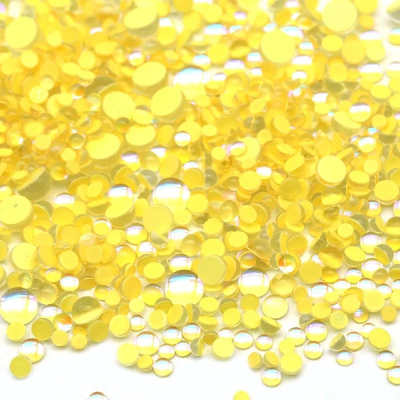 glue on rhinestones yellow
